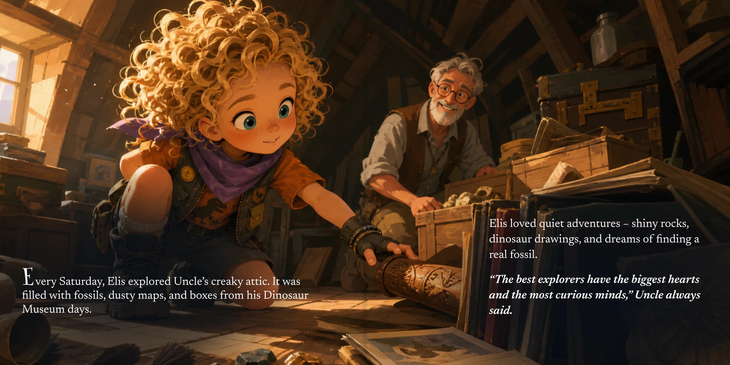 Spread: the attic