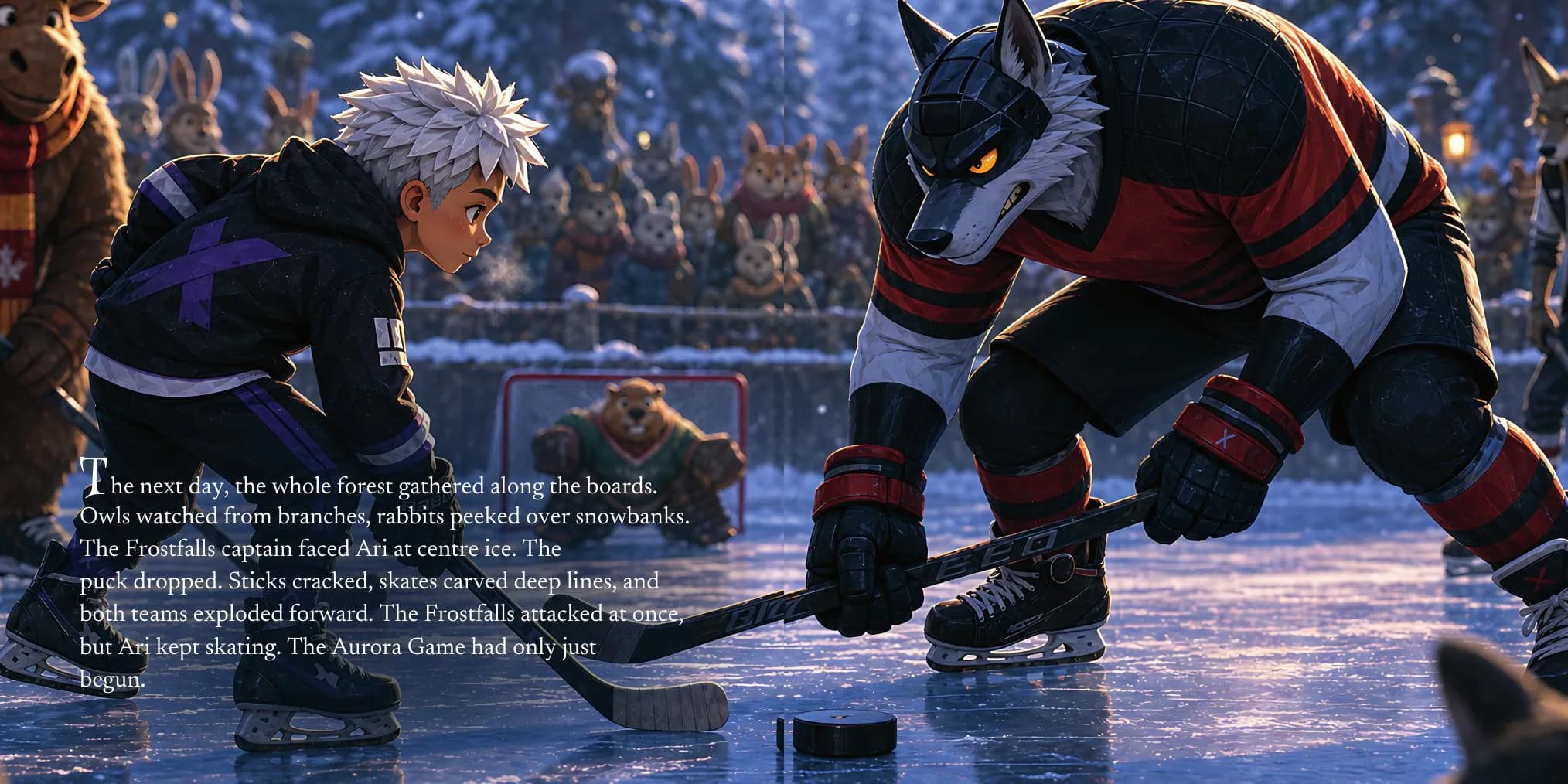 Spread: the faceoff